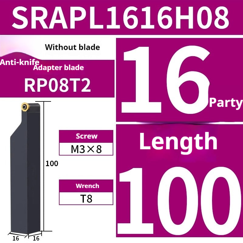 2018-CNC lathe round turning tool holder SRAPR2020K10T3 need to be equipped with RP10T3 type insert Shandong Denso Pricision Tools Co.,Ltd.